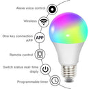 E27 Smart LED WiFi Lamp Bulb RGB Compatible with Alexa and Google Assistant