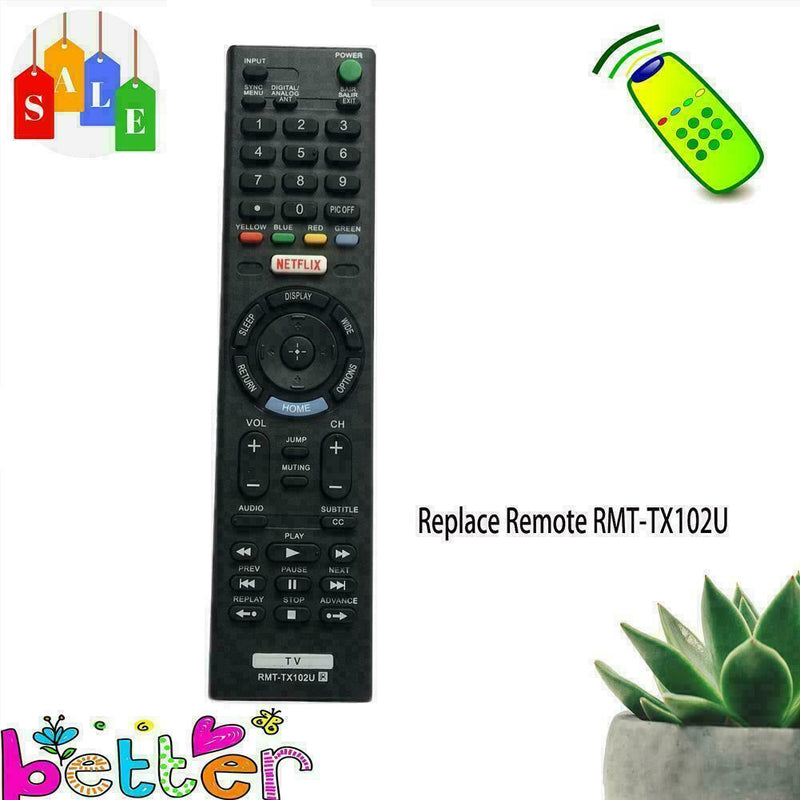 New Remote RMT-TX102U For Bravia KDL-32W600D KDL-40W600D KDL-48W
