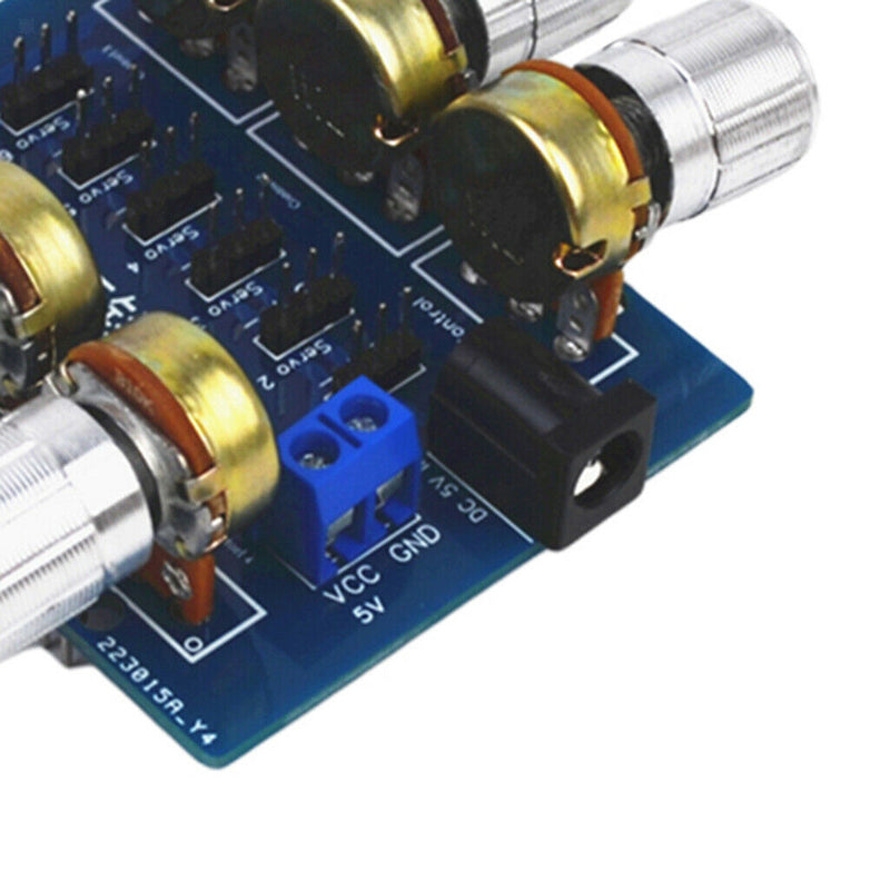 6 DOF Robot Arm Potentiometer Servo Knob Control Board Expansion Board