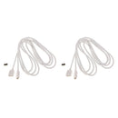 2pc 5050 3528 RGB LED Light Extension Cable Connector