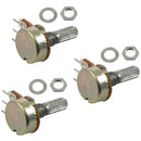3x 100K Ohm B100K 3 Terminals One Linear Taper Rotary Potentiometer U7F7