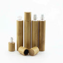 Wooden Refillable Empty Essential Oils Perfume Roller Ball Bottle Containers