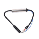 Car Antenna Plug Radio FM Inline Aerial Signal Amplifier Booster Extension Ca ME