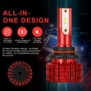 2pcs Ultra Bright Auto Car CSP Chip LED Headlight Bulbs 9006 Socket 20W/Bulb