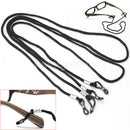 Adjustable Eyeglasses Neck Strap Cord Sunglasses String Lanyard Holder Black Hot