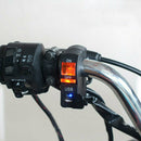 DC 12V Motorcycle Handlebar Headlight Spotlight Switch Button With USB C NAT