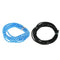2 Pieces 7N Braided OCC Copper Wire HiFi Audio Upgrade Cable For Earphone