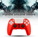 Silicone Game Controller Cover for SONY PS5 Joystick Skin Case (Red) A