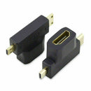 HDMI Micro Mini Male to Female Adapter Converter 3 in 1 Connector 1080P for HDTV