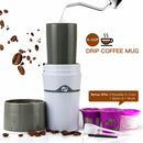 Portable Mini Single Serve Coffee Maker Drip Instant Coffee Machine Home Travel