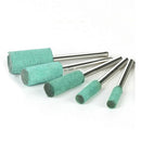 100x Abrasive Rubber Polishing Head, Polishing Abrasion Kit Tool