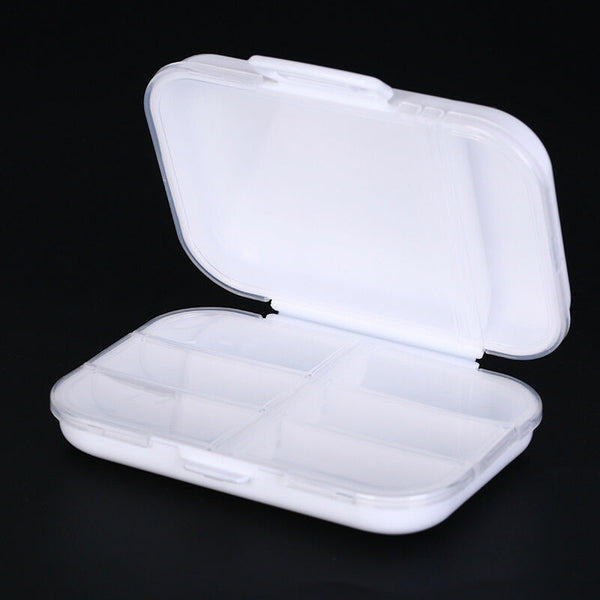1pc portable makeup container jewelry pill case plastic storage box pill box Cy