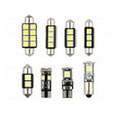 23Pcs LED T10 Car Inside Light Dome Trunk License Plate Lamp Interior Bulb  Jâ„–[