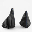 Car handbrake leather hand brake cover Gear Shift Knob dust cover for BMW E36 f