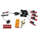 Car Parking Sensors Flat Sensors Reverse Backup Radar Sound Buzzer Alarm(Bl