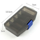 5 Compartment Fishing Tackle Box Bait Lure Hooks Box Bait Storage Case FishiD3I9