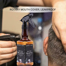 500mL Hairdressing Spray Bottle Refillable Mist Bottles Salon Tools (Brown) A