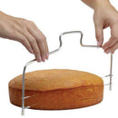 2x Adjustable Wire Cake Slicer Bread Wire Cutter Baking Leveller Decor DIY JCQ