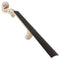 4/4 Size Maple Violin Neck Ebony Fingerboard Violin DIY Kit with Hand Carve