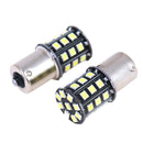4X 1156 BA15S 2835 33-SMD White LED Bulbs Car Turn Signal Lamp Brake Lights F Gw