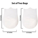 2 Pack Premium Reusable Large Cooking Silicone Sous Vide Bags Fresh Keeping G1X6