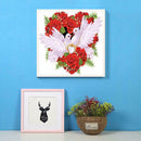 Rose Love Pigeon DIY Full Drill Diamond Painting Embroidery Cross Stitch