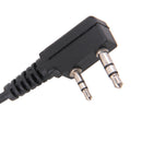 2 Pin Dual PTT Earpiece Headset Mic for Baofeng UV-82 UV-8D Walkie Talkies