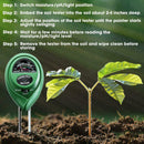 3-in-1 Soil Tester Meter For Garden Lawn Plant Pot LIGHT Tool MOISTURE PH S F3P8