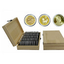 50 Grid 18-30MM Storage Coin Wallet Replacement Manager Box Travel Pigg VWV