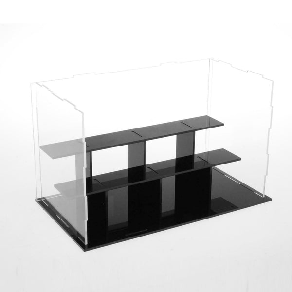 Acrylic Riser Display Shelf,3 Steps Stand Rack Action Figures RC Car Display
