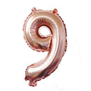 10pcs / Set Balloon Big 0-9 Number Foil Balloons Birthday Party Event Decor Lot