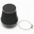 2Pcs 60mm Universal Filter Intake Air Cleaner for Motorcycle ATV Dirt Bike