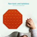 Autism Push Bubble Sensory Toys Relief Stress Squeeze Toys (Orange)