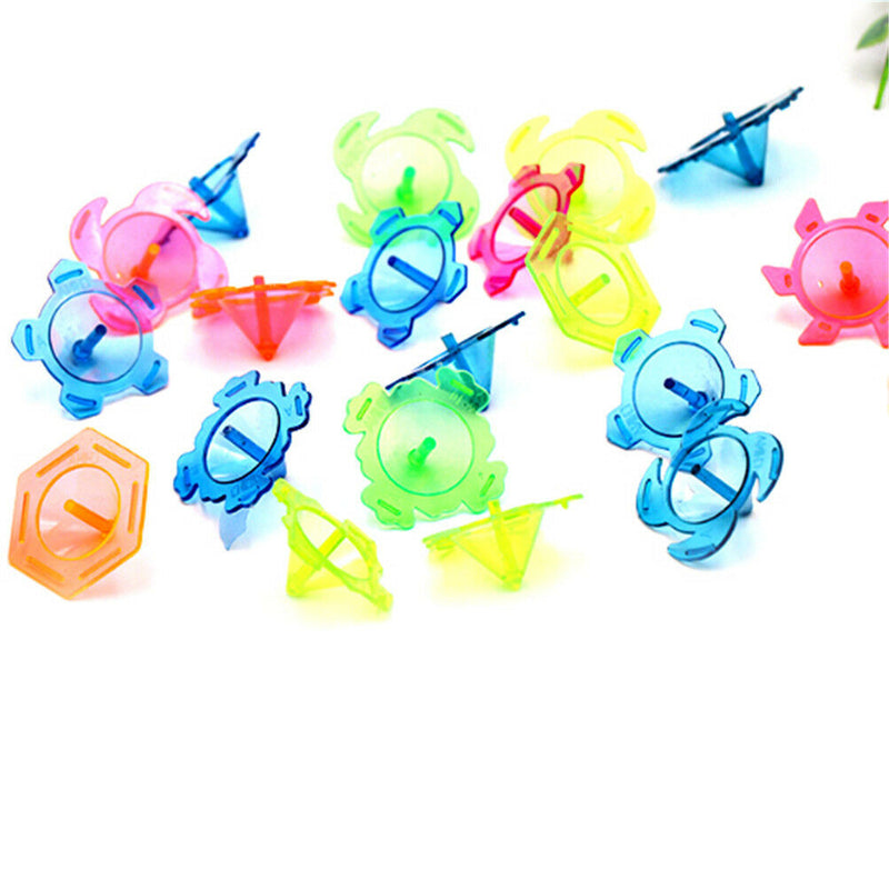 10pcs Pegasus Mini Top Spinning Kindergarten Single   Gyro Toys LJ