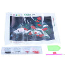 DIY 5D Diamond Painting Embroidery Cross Crafts Stitch Home Decor: Flower s