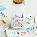 45pcs/box Date Numbers Paper Seal Stickers Scrapbooking DIY Diary Album LabelsLJ
