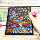 DIY Phoenix Special Shaped Diamond Painting 50 Pages A5 Notepad Notebook