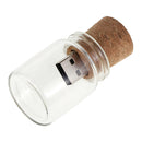 Glass Bottle Style Portable Flash Drive 32GB USB Flash Drive USB 2.0 Pen Drive