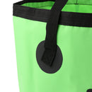 Folding Bucket Water Container Bag for Outdoor Camping Fishing 20L Green