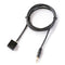 Black Auto Vehicle AUX Cable AUX Receiver Adapter For FORD FOCUS