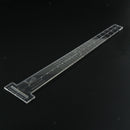 Transparent Guitar Fingerboard Bridge Template Luthier Tool 26inch