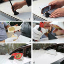Shark Fin Roof Antenna Aerial FM/AM Radio Signal Decoration Trim Car Univer F4T0