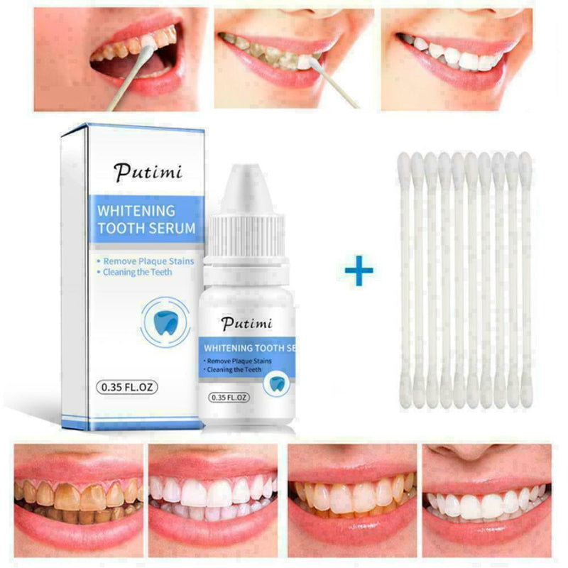 Teeth Cleaning Essence Whitening Serum Gel Dental Care C6F1 Hygi Toothpaste P7Q6