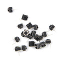 20pcs 2 pins Middle Feet 6*6*5mm Switch Tactile Push Button Switches Gn