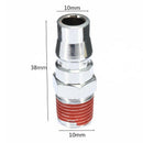 10pcs Quick Coupler Fittings 1/4 inch Air Hose Connector Fittings Pneumatic