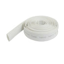 Ratio 2:1 10mm Dia White Polyolefin Heat Shrinkable Tube 4M Long J1Q2