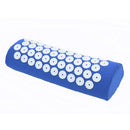 Acupressure Massager Cushion Pain Relieve Yoga Mat+Pillow (Blue w/o Bag) A