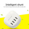 4 Ports USB 2.5V 2A Travel Charger Station Fast Charging Charger EU Plug Adapter