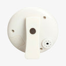 Round Magnetic LCD Digital Kitchen Countdown Timer Alarm with Stand White