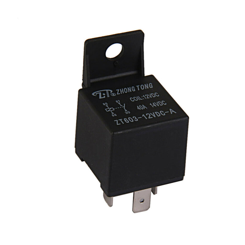 Replacement Car Truck Automotive DC 12V 40A 40AMP SPST Relay 4Pin Universal